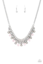 Load image into Gallery viewer, Paparazzi's Party Spree - Pink - Silver Necklace
