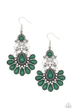 Load image into Gallery viewer, Paparazzi's Paradise Parlor - Green earrings
