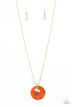Load image into Gallery viewer, Paparazzi's Beach House Harmony - Orange necklace
