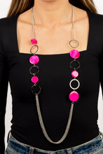 Load image into Gallery viewer, Paparazzi's Beach Hub - Pink Necklace
