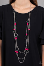 Load image into Gallery viewer, Paparazzi's Beachside Babe - Pink necklace
