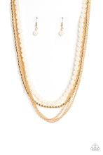 Load image into Gallery viewer, Paparazzi's Boardwalk Babe - Gold necklace
