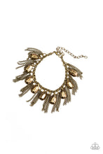 Load image into Gallery viewer, Paparazzi's Brag Swag - Brass bracelet
