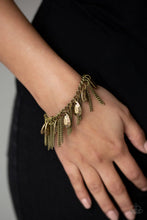 Load image into Gallery viewer, Paparazzi's Brag Swag - Brass bracelet
