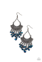 Load image into Gallery viewer, Paparazzi's Chromatic Cascade - Blue earrings
