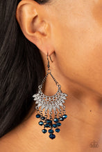 Load image into Gallery viewer, Paparazzi's Chromatic Cascade - Blue earrings
