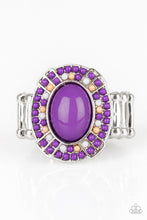 Load image into Gallery viewer, Paparazzi's Colorfully Rustic - Purple ring
