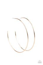 Load image into Gallery viewer, Paparazzi's Colossal Couture - Gold hoop earrings
