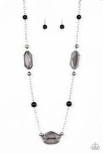 Load image into Gallery viewer, Paparazzi's Crystal Charm - Black necklace
