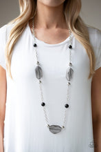 Load image into Gallery viewer, Paparazzi's Crystal Charm - Black necklace
