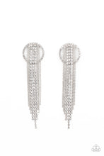 Load image into Gallery viewer, Paparazzi's Dazzle by Default - White post earrings (Life of the Party)
