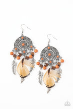 Load image into Gallery viewer, Paparazzi's Desert Plains - Orange earrings
