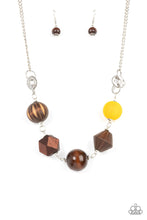Load image into Gallery viewer, Paparazzi's Eco Extravaganza - Yellow necklace
