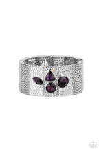 Load image into Gallery viewer, Paparazzi's Flickering Fortune - Purple &amp; Iridescent bracelet
