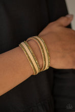 Load image into Gallery viewer, Paparazzi's Going For Glam - Brass Urban bracelet
