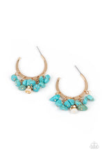 Load image into Gallery viewer, Paparazzi's Gorgeously Grounding - Gold hoop earrings
