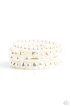 Load image into Gallery viewer, Paparazzi's Gossip PEARL - White Pearl bracelet
