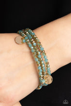 Load image into Gallery viewer, Paparazzi's Illusive Infinity - Blue bracelet
