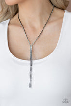 Load image into Gallery viewer, Paparazzi's Inner STARLIGHT - Black necklace
