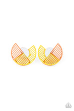 Load image into Gallery viewer, Paparazzi's It's Just an Expression - Yellow earrings
