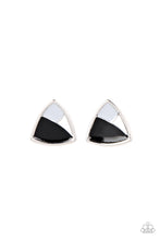 Load image into Gallery viewer, Paparazzi's Kaleidoscopic Collision - Black post earrings
