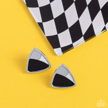 Load image into Gallery viewer, Paparazzi's Kaleidoscopic Collision - Black post earrings
