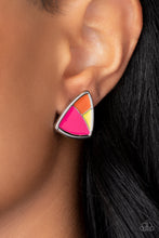Load image into Gallery viewer, Paparazzi's Kaleidoscopic Collision - Multi post earrings
