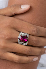 Load image into Gallery viewer, Paparazzi's Kinda a Big Deal - Pink ring
