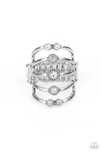 Load image into Gallery viewer, Paparazzi's Layer on the Luster - White ring
