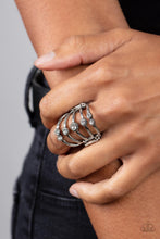 Load image into Gallery viewer, Paparazzi's Layer on the Luster - White ring

