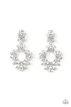 Load image into Gallery viewer, Paparazzi's Leave Them Speechless - White earrings (Life of the Party)
