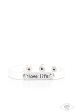 Load image into Gallery viewer, Paparazzi's Love Life - White bracelet
