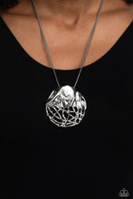 Load image into Gallery viewer, Paparazzi's Lush Lattice - White necklace

