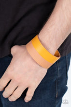 Load image into Gallery viewer, Paparazzi's Mountain Man to Mountain Man - Urban Yellow Men bracelet

