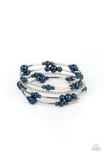 Load image into Gallery viewer, Paparazzi's Marina Masterpiece - Blue Pearl bracelet
