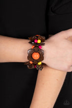 Load image into Gallery viewer, Paparazzi's Mediterranean Mangrove - Multi Wood bracelet
