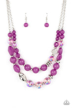 Load image into Gallery viewer, Paparazzi's Mere Magic - Purple necklace
