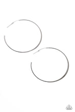 Load image into Gallery viewer, Paparazzi's Metal Drama - Black Hoop earrings ~ New Releases
