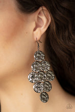 Load image into Gallery viewer, Paparazzi's Metro Trend - Black earrings
