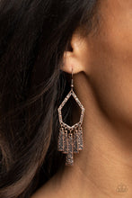 Load image into Gallery viewer, Paparazzi's Museum Find - Copper earrings
