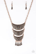 Load image into Gallery viewer, Paparazzi's Go STEER Crazy - Copper necklace
