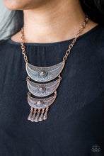 Load image into Gallery viewer, Paparazzi's Go STEER Crazy - Copper necklace
