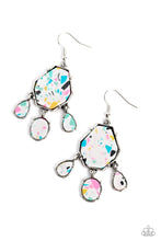 Load image into Gallery viewer, Paparazzi's Organic Optimism - White earrings
