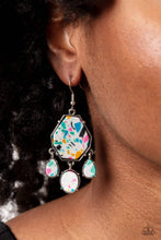 Load image into Gallery viewer, Paparazzi's Organic Optimism - White earrings
