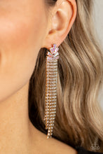 Load image into Gallery viewer, Paparazzi's Overnight Sensation - Gold Iridescent earrings
