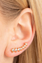 Load image into Gallery viewer, Paparazzi's Prismatic and Proper - Gold earrings (ear crawlers)
