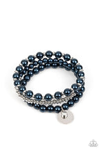 Load image into Gallery viewer, Paparazzi's Pearly Professional - Blue Pearl bracelet
