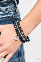 Load image into Gallery viewer, Paparazzi's Pearly Professional - Blue Pearl bracelet
