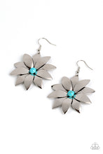 Load image into Gallery viewer, Paparazzi's Pinwheel Prairies - Blue earrings
