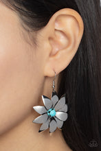 Load image into Gallery viewer, Paparazzi's Pinwheel Prairies - Blue earrings
